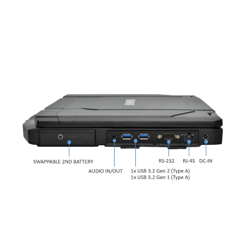 DURABOOK S14I, 14' Sunlight Readable Full HD (1000 nits), Intel® Core™ Ultra image 2