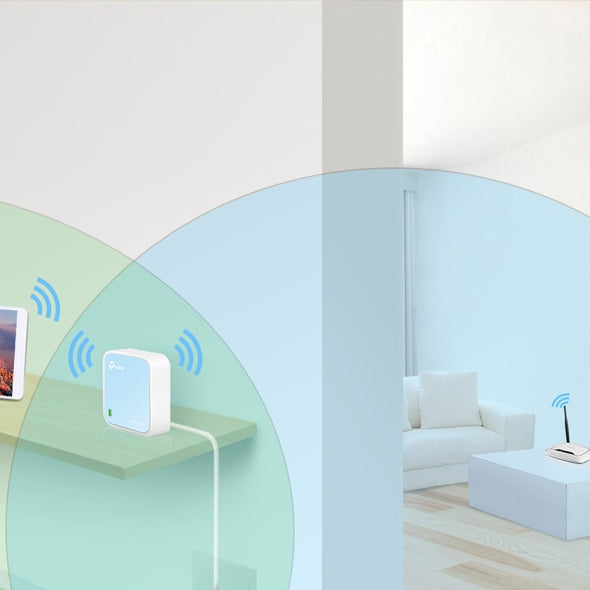 TP-Link TL-WR802N N300 Wireless N Nano Router 2.4GHz 300Mbps 1x100Mbps LAN/WAN 1 image 3