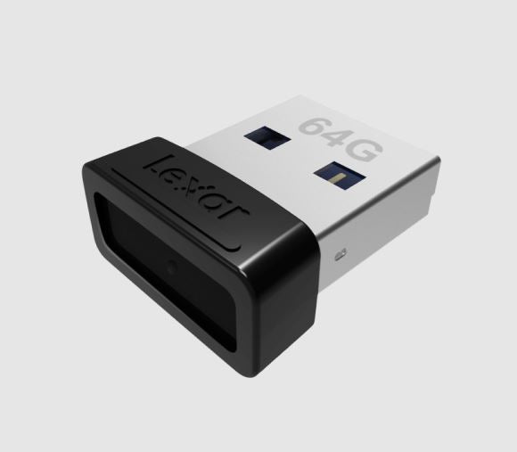 Lexar S47 64GB JumpDrive® Plug n Stay USB 3.1 Flash Drive, up to 250MB/s read A image 2