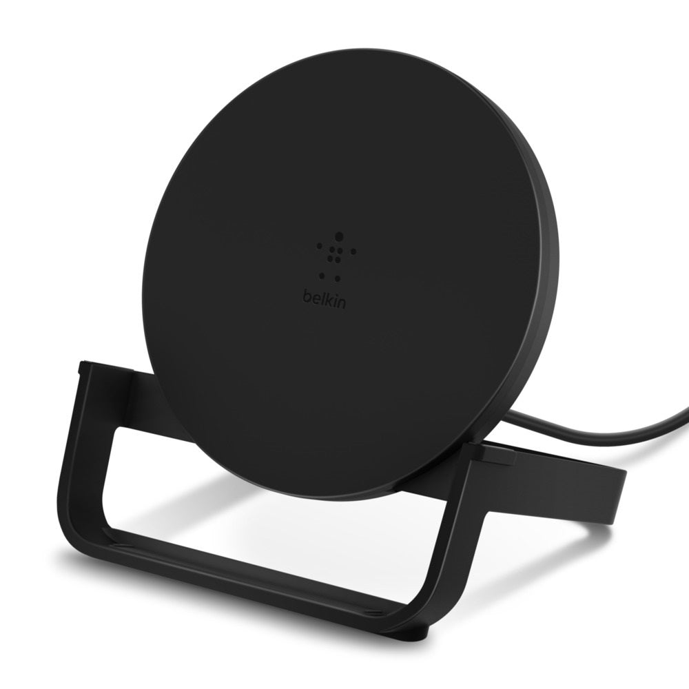 Belkin BoostCharge Wireless Charging Stand 10W(AC Adapter Not Included) - Black( image 2