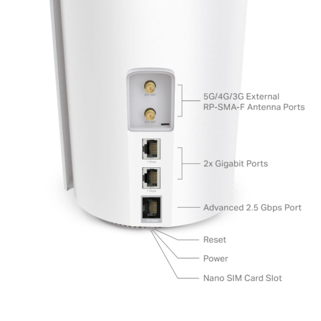 TP-Link Deco X50-5G(1-pack) 5G AX3000 Whole Home Mesh WiFi 6 Gateway image 3