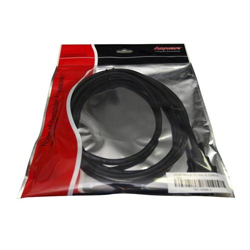 8Ware HDMI Cable 2m - V1.4 19pin M-M Male to Male Gold Plated 3D 1080p Full HD H image 1