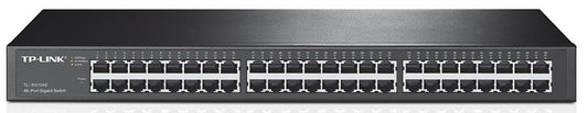 TP-Link TL-SG1048 48-Port Gigabit Rackmount Switch 19-inch rack-mountable steel image 0
