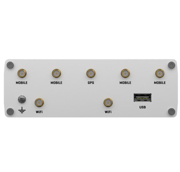 Teltonika Industrial 5G Router, 5G dual SIM cellular, 5 Gigabit Ethernet ports, image 2