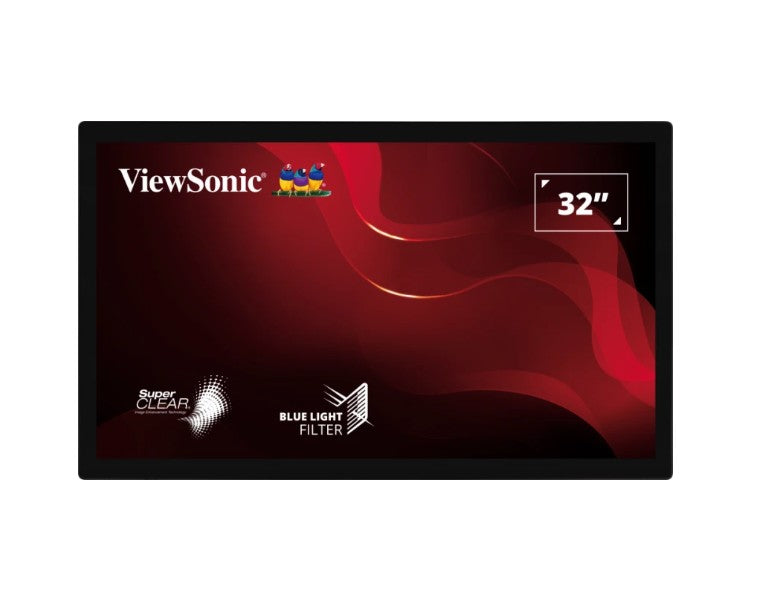 ViewSonic TD3207 32' 1080p Open Frame 10-Point PCAP Touch Monitor, 24/7 Operatio image 0