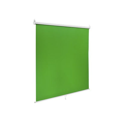 Brateck 92'' Wall-Mounted Green Screen Backdrop Viewing Size(WxH):150×180cm (LS image 1