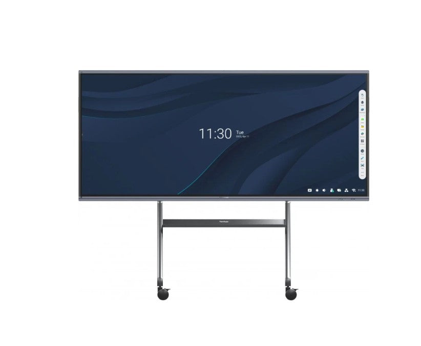 ViewSonic VB-STND-009 Slim Trolley Cart for 55' to 105' Display, Streamlined, he image 2