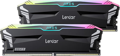Lexar LD5U16G60C28BR-RGD ARES 2nd Gen U-DIMM DDR5 6000 32GB Kit (16GB*2), CL28, image 1