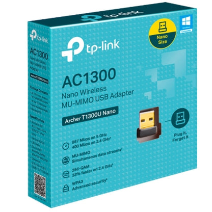 TP-Link Archer T1300U Nano AC1300 Nano Wireless MU-MIMO USB Adapter image 2