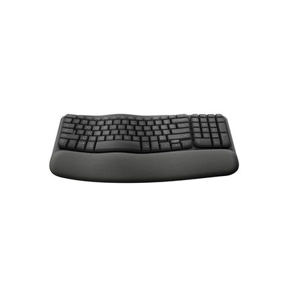 Logitech Ergo Series Wave Keys Wireless Ergonomic Keyboard (Graphite) image 2