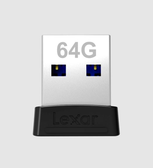 Lexar S47 64GB JumpDrive® Plug n Stay USB 3.1 Flash Drive, up to 250MB/s read A image 0