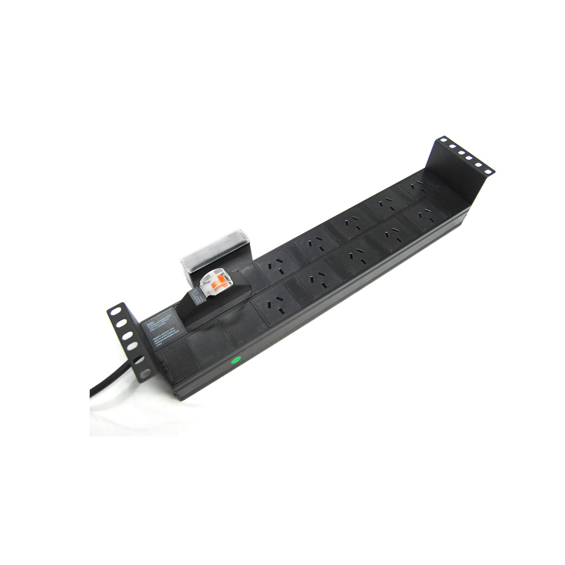 PowerShield Horizontal PDU with 10A Aus Input plug, 10 x ANZ 10Amp outlets, 2U, image 0