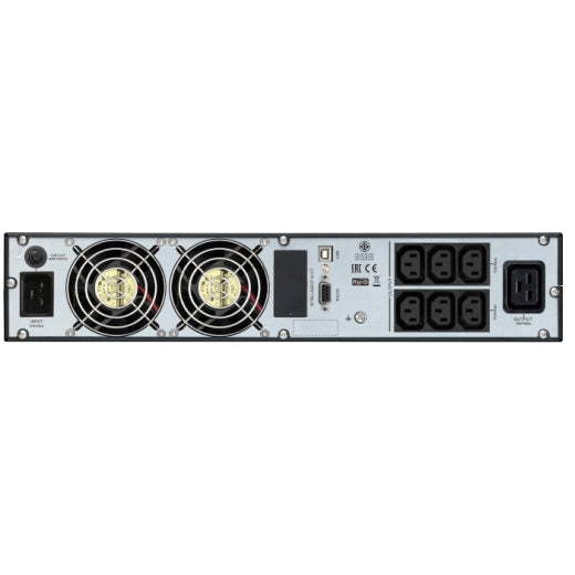 APC Easy UPS 3000VA/2400W Online UPS, 2U Rackmount, 230V/16A Input, 1x IEC C19& image 2