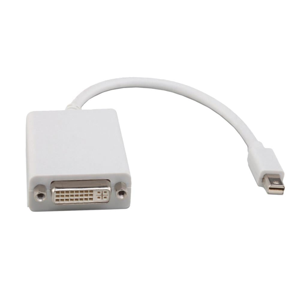 8Ware Mini DisplayPort DP 20-pin to DVI 24+5-pin 20cm Male to Female Adapter Cab image 0