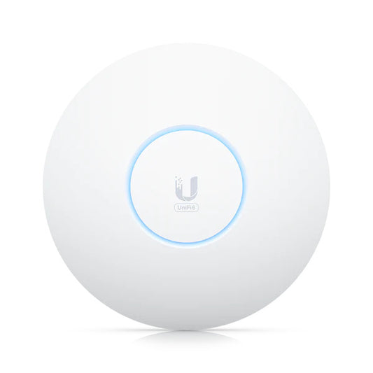 Ubiquiti UniFi U6-Enterprise WiFi 6E 4x4 MIMO PoE+ Access Point,140m Coverage,60 image 0