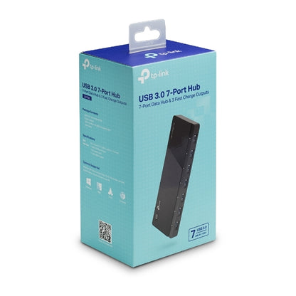 TP-Link UH700 7 Ports USB3 Hub Desktop 2.5A Power Adapter image 0