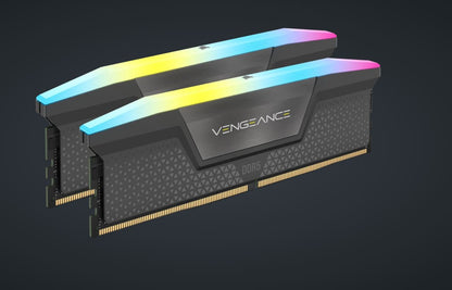 Corsair Vengeance RGB 32GB (2x16GB) DDR5 DRAM 6400MT/s CL32 AMD EXPO & Intel XMP image 0