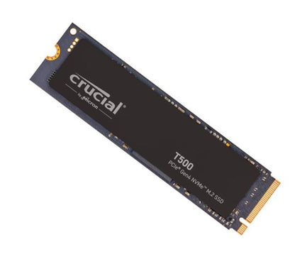 Crucial T500 1TB Gen4 NVMe SSD - 7300/6800 MB/s R/W 600TBW 1440K IOPs 1.5M hrs M image 0