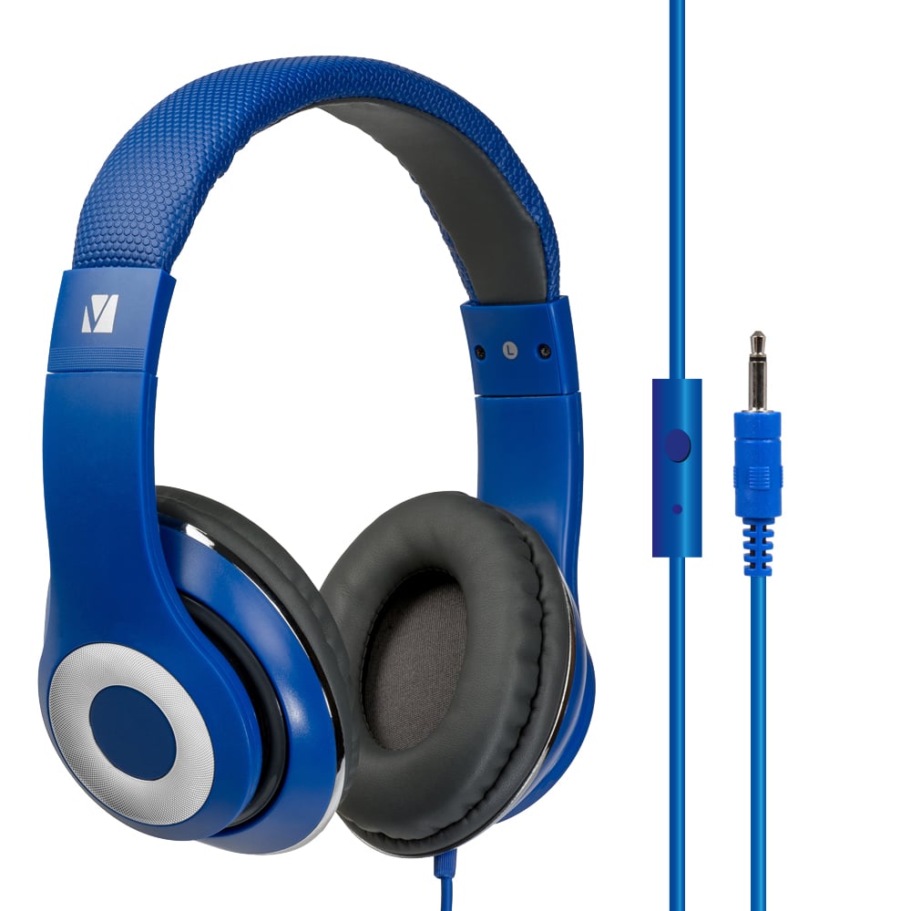 Verbatim's Over-Ear Stereo Headset Headphones - Ideal for Office, Education, Bus image 0