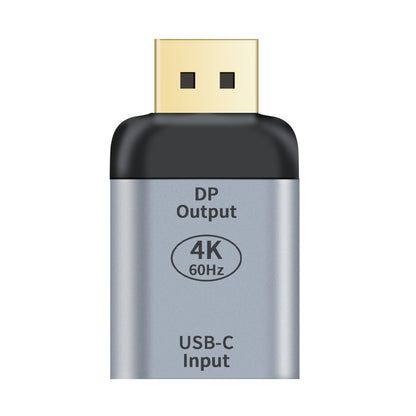 Astrotek USB-C to DP DisplayPort Female to Male Adapter support 4K@60Hz Aluminum image 0