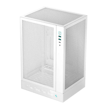 DeepCool CH170 DIGITAL WHT ITX Case, Digital Status Display, Extremely portable image 2