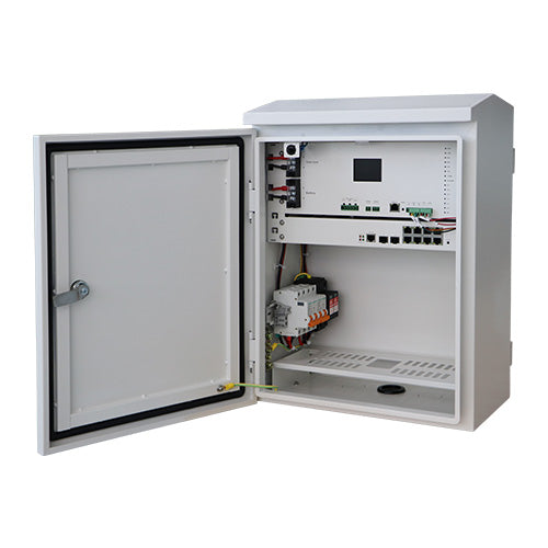 LDR Outdoor Smart Solar Box, IP55,*2.4 inch Screen*,Waterproof,Solar Power Input image 0