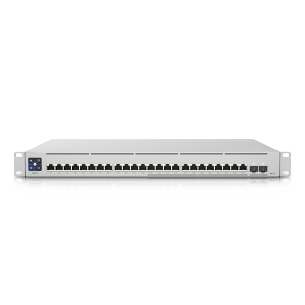 Ubiquiti UniFi Switch Enterprise 24-port PoE+ 12x2.5GbE 12x1GbE Ports, For Wi-Fi image 1