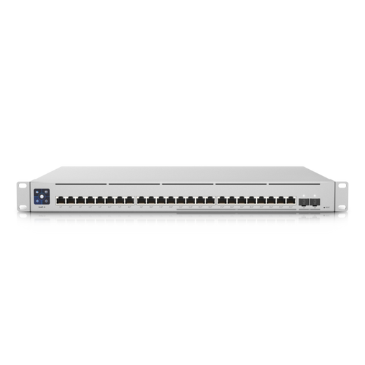 Ubiquiti UniFi Switch Enterprise 24-port PoE+ 12x2.5GbE 12x1GbE Ports, For Wi-Fi image 1