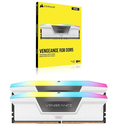 Corsair Vengeance RGB 32GB (2x16GB) DDR5 UDIMM 6000MHz C40 1.35V Desktop Gaming image 3