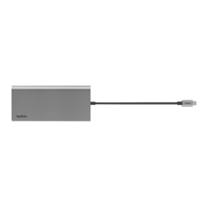 Belkin Connect Universal USB-C 8-in-1 Dual Display Core Hub, Space Grey - (INC01 image 2