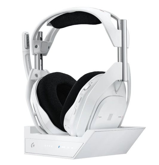 Logitech G Astro A50 X LIGHTSPEED Wireless Gaming Headset + Base Station (White) image 0