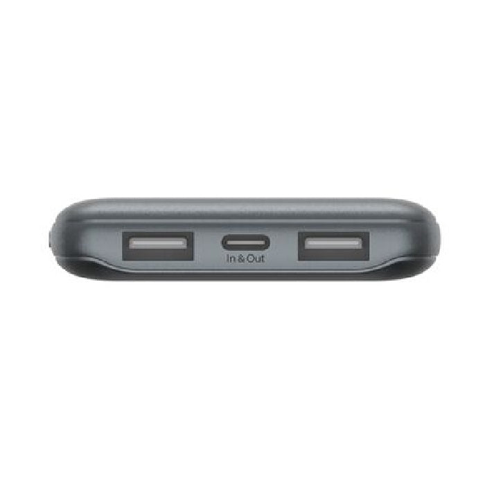 Belkin BoostCharge Power Bank 10K (3 Port) - Space Grey (BPB011btGY),2xUSB-A (12 image 1