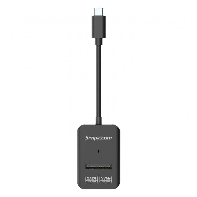 Simplecom SA506 NVMe / SATA Dual Protocol M.2 SSD to USB-C Adapter Converter USB image 2