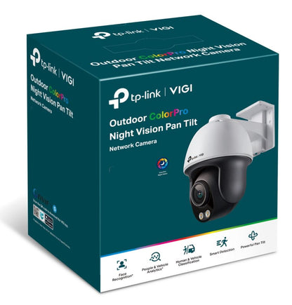 TP-Link VIGI 4MP C540S(4mm) Outdoor ColourPro Night Vision Pan Tilt Network Came image 0