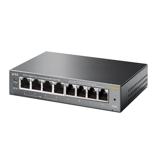 TP-Link TL-SG108PE 8-Port Gigabit Easy Smart Switch with 4-Port PoE, 55W IEEE 80 image 2