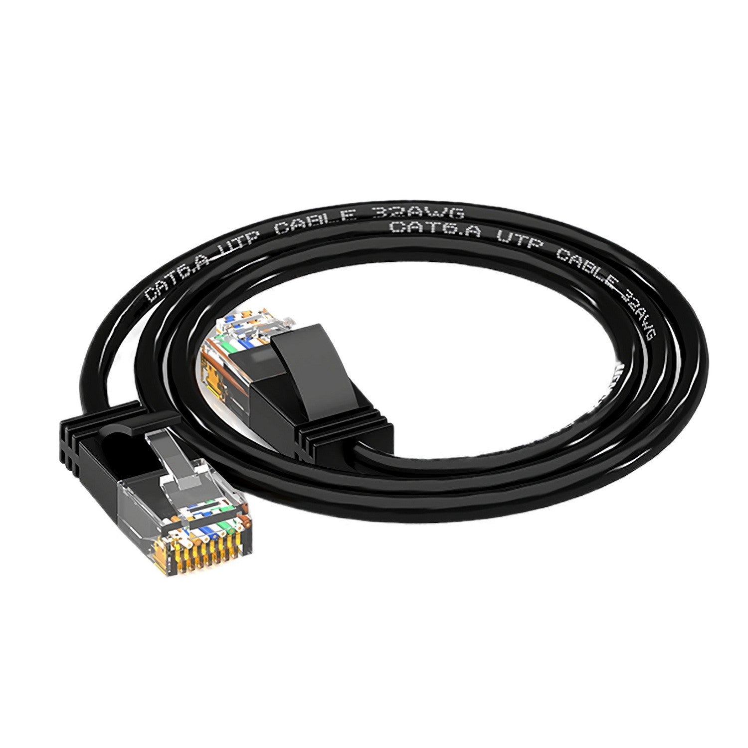 Simplecom CAE605 Ultra Slim Flexible Cat6A UTP Ethernet Cable 10Gbps 0.5M image 2