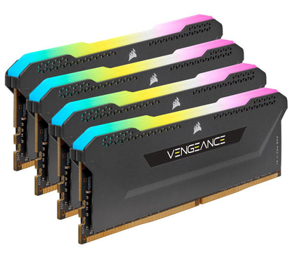 Corsair Vengeance RGB PRO SL 32GB (4x8GB) DDR4 3600Mhz C18 Black Heatspreader De image 0