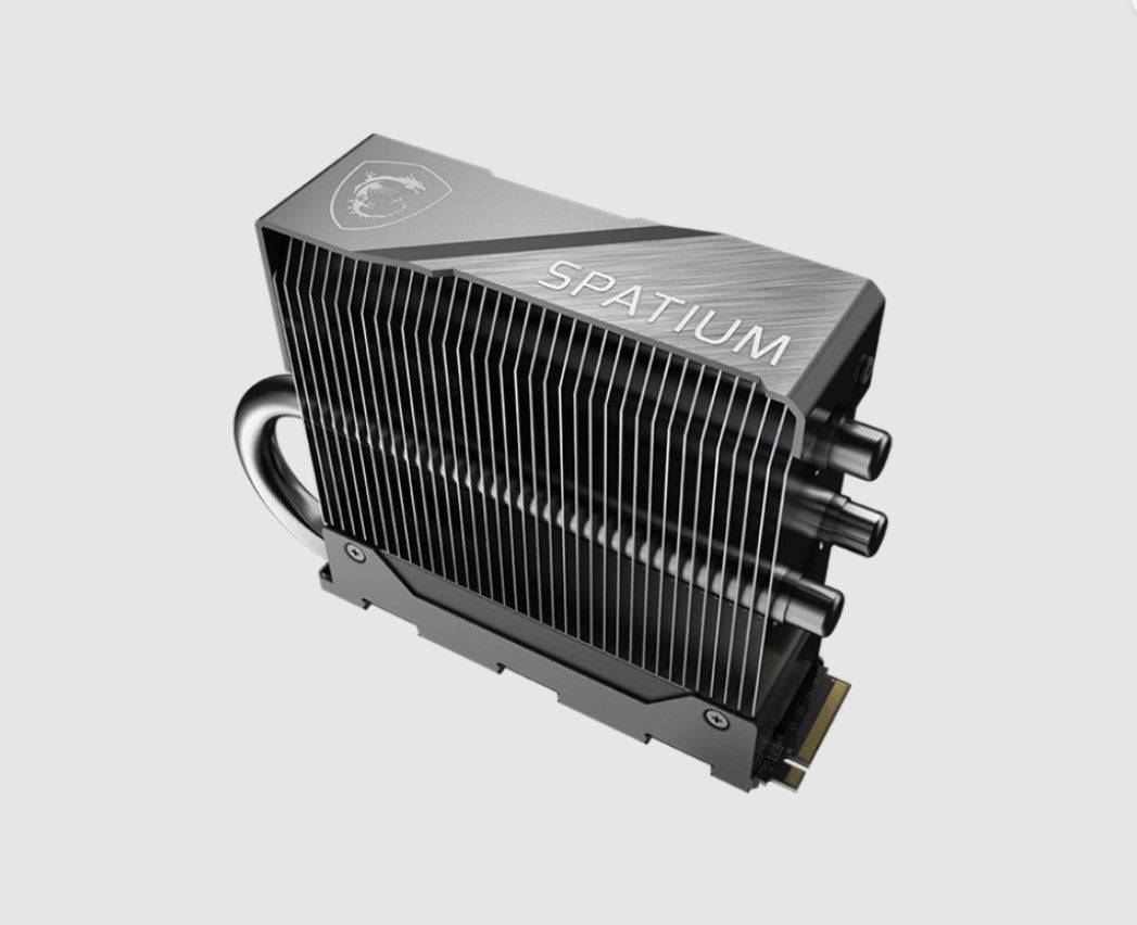 MSI SPATIUM M580 PCIe 5.0 NVMe M.2 FROZR 2TB, PCIe Gen5x4, SEQUENTIAL READ up to image 2