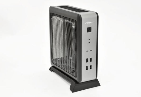 Antec ISK110-VESA ITX MB, Slim Form Factor case with External 90w PSU. 2 x USB 3 image 0