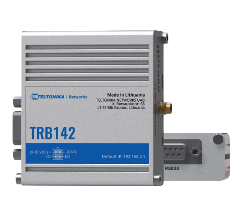 Teltonika Industrial Rugged LTE RS232 Gateway, 4G/LTE (Cat 1), Equipped with RS2 image 0
