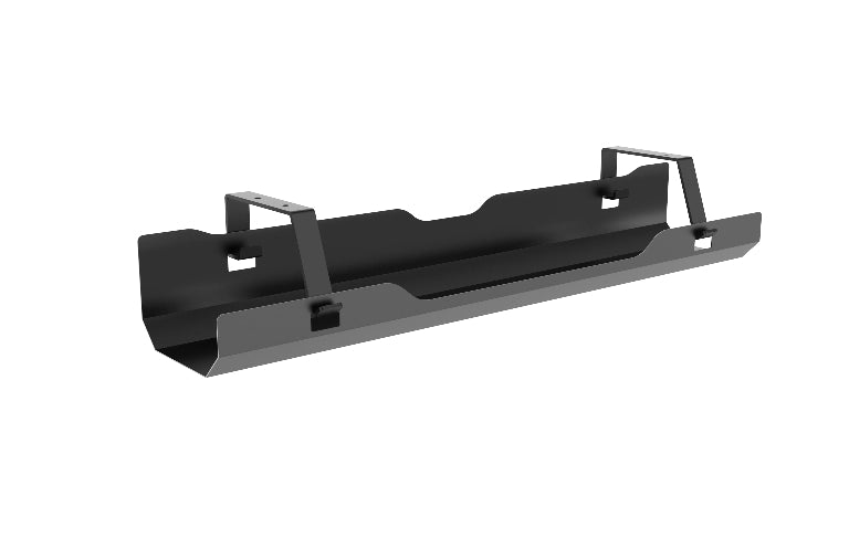 Brateck Under-Desk Cable Management Tray -  Dimensions:600x135x108mm - Black image 0