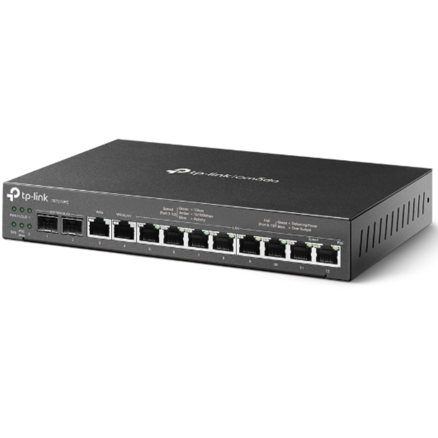 TP-Link ER7212PC Omada 3-in-1 Gigabit VPN Router Integrates Router, POE+ Output image 2