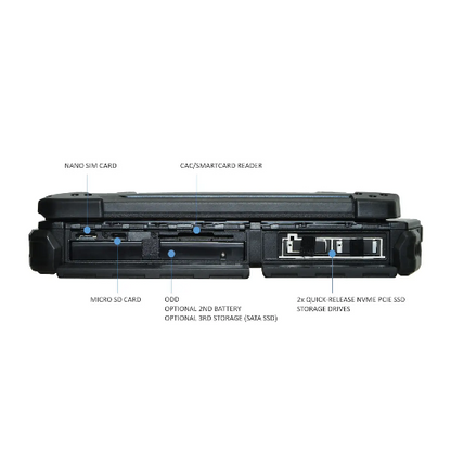 DURABOOK Z14I, 14' FHD, Intel® Core™ Ultra 5 125U, Windows 11, 16GB RAM, 512G image 3