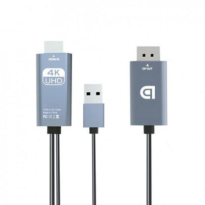 Simplecom TH201 HDMI to DisplayPort Active Converter Cable 4K@60hz USB Powered 2 image 1