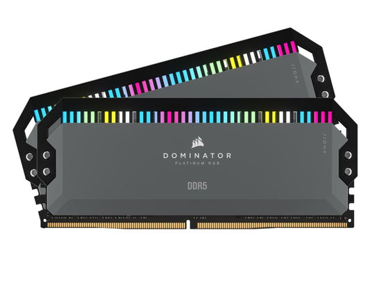 Corsair Dominator Platinum RGB 32GB (2x16GB) DDR5 UDIMM 5600Mhz C36 1.25V Black image 1