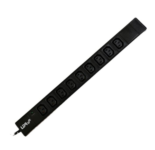 LDR 9-Port 10A Power Distribution Unit AU Approved- 9x IEC C14 Outlets/Slots - 1 image 0