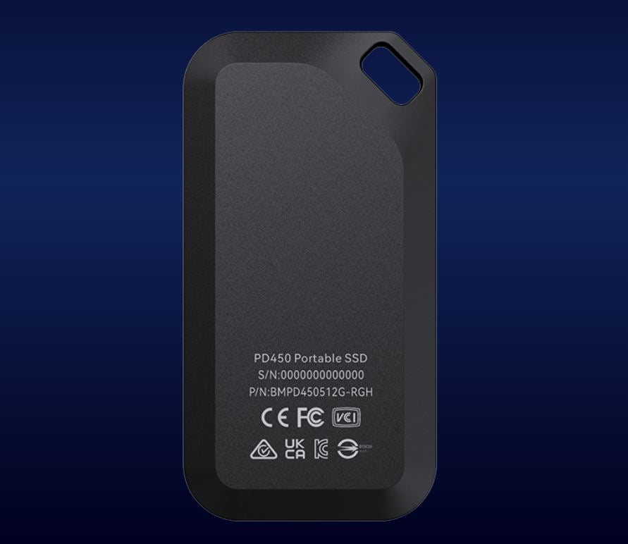 BIWIN BIW-PD450-2000GB Black USB3.2 Gen1 up to 430 MB/s & 400 MB/s case pack 20/ image 3