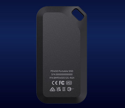 BIWIN BIW-PD450-2000GB Black USB3.2 Gen1 up to 430 MB/s & 400 MB/s case pack 20/ image 3