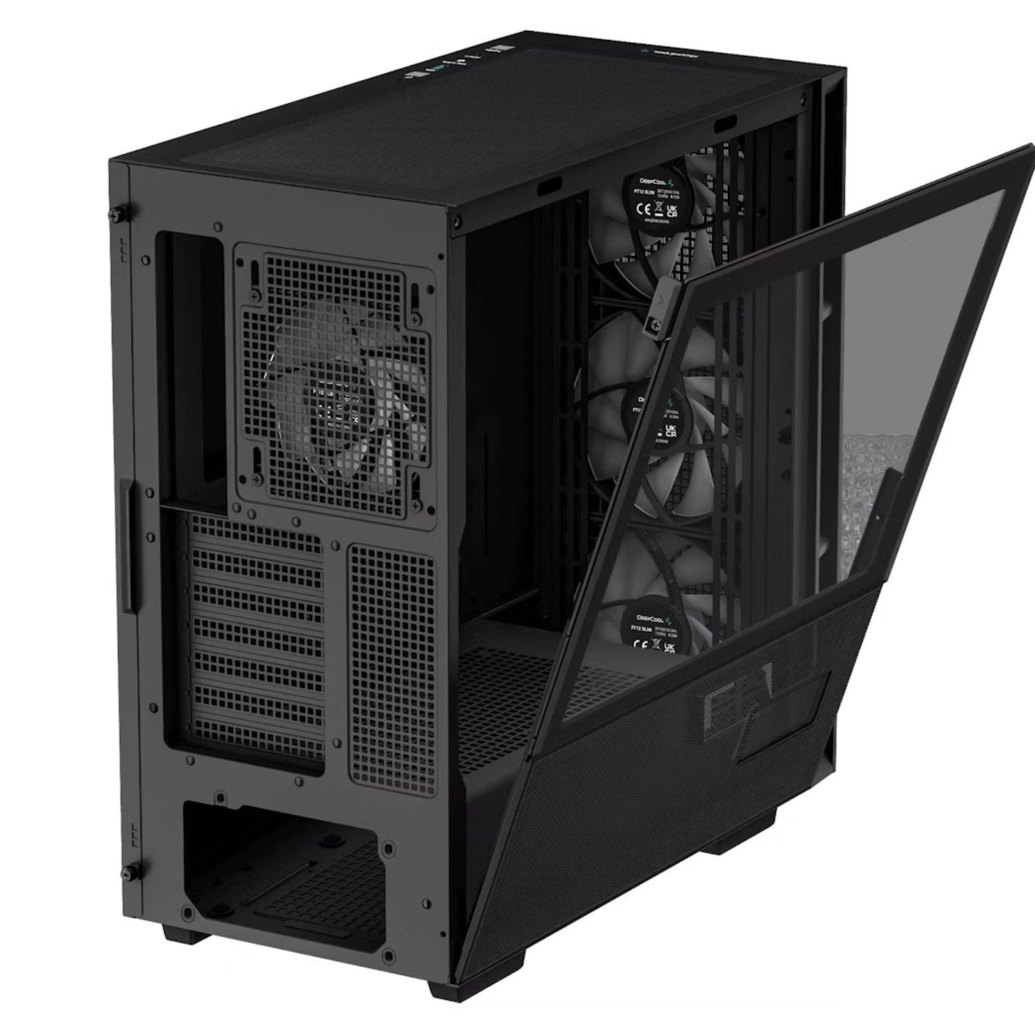 DeepCool CH560 DIGITAL High Airflow Mid-Tower ATX Case, Digital Status Display, image 1