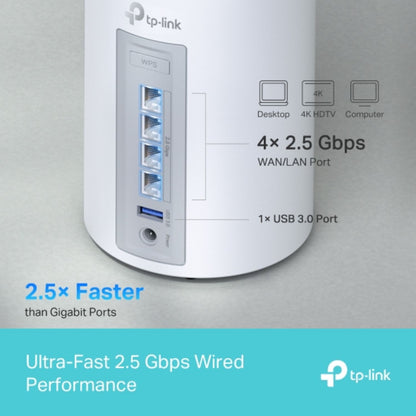 TP-Link Deco BE65 BE11000 Whole Home Mesh Wi-Fi 7 System (WIFI7) image 2